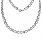 SilberDream Collier Kette rund 925 Silber 44cm Halskette SDK439J