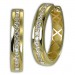 Silberdream GoldDream Creole Big Zirkonia Ohrring 333 Gold Echtschmuck GDO5671Y