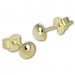 Silberdream GoldDream Ohrstecker Dot Ohrring 333er Gold Echtschmuck GDO5703Y