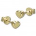 Silberdream GoldDream Ohrstecker Herz Ohrring 333er Gold Echtschmuck GDO5705Y