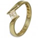 Silberdream GoldDream Gold Ring Square Gr.58 333er Gelbgold GDR549Y58