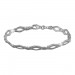 Silberdream SilberDream Armband Outline matt/glänzend 925 Sterling Silber 19,3cm SDA456J