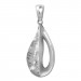 Silberdream SilberDream Ketten Anhänger -Drops- 925er Sterling Silber SDH4385O