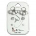 Silberdream SilberDream Ohrstecker 3er Set Dangle, Stein, Zirkonia 925er Ohrring SDS621WJ