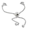 Armleon Damen-Armband Basiskette Verschluss 925er Silber ARB001J