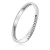 Balia Damen Ring Zirkonia aus 333 Weigold Gr.54 BGR026W54