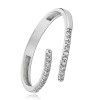 Balia Damen Ring Zirkonia Line aus 333 Weigold Gr.60 BGR027W60