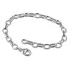 SilberDream 925 Silber Charm Bettelarmband Fukette 28cm FC0011