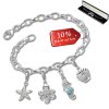 SilberDream Armband Fashion Charm Set Meer 925er Anhnger FCA326