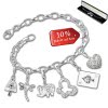 SilberDream Armband Fashion Charm Set Winterzauber 925 Anhnger FCA327