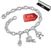 SilberDream Armband Fashion Charm Set Amore 925er Anhnger FCA328