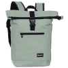 Bench Businessrucksack PU Kunststoff grau grn ORI319T2