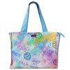 Robin Ruth Schultertasche Baumwolle Polyester hellblau OTG3010F