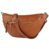 Toscanto Damen Grteltasche Leder Tasche braun tan OTT820BC