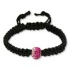 SilberDream Shamballa Armband Kugel pink Zirkonia 925 Sterling Silber SDA034P