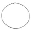 SilberDream Collier Kette Muster 925er Sterling Silber Damen 42cm SDK22942J